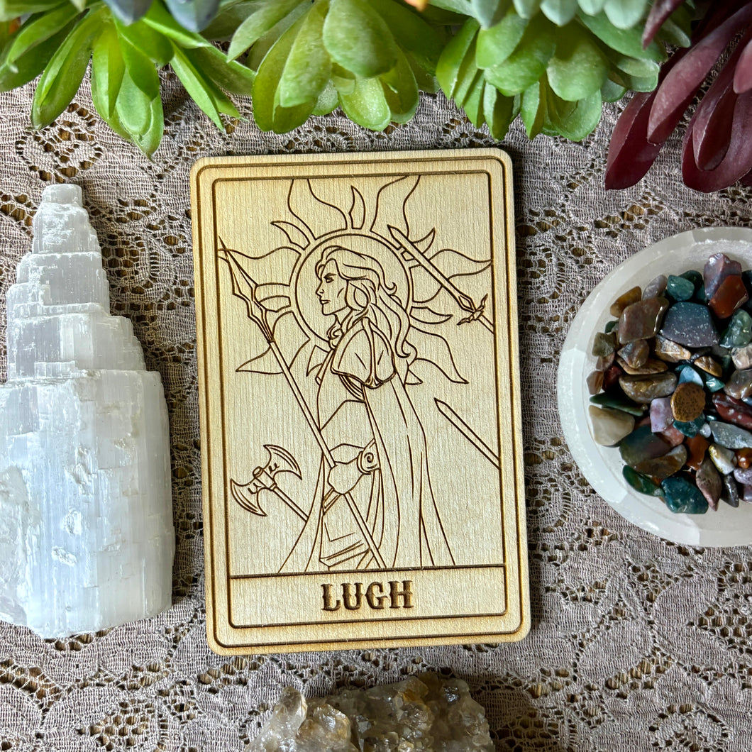 Lugh Deity Card