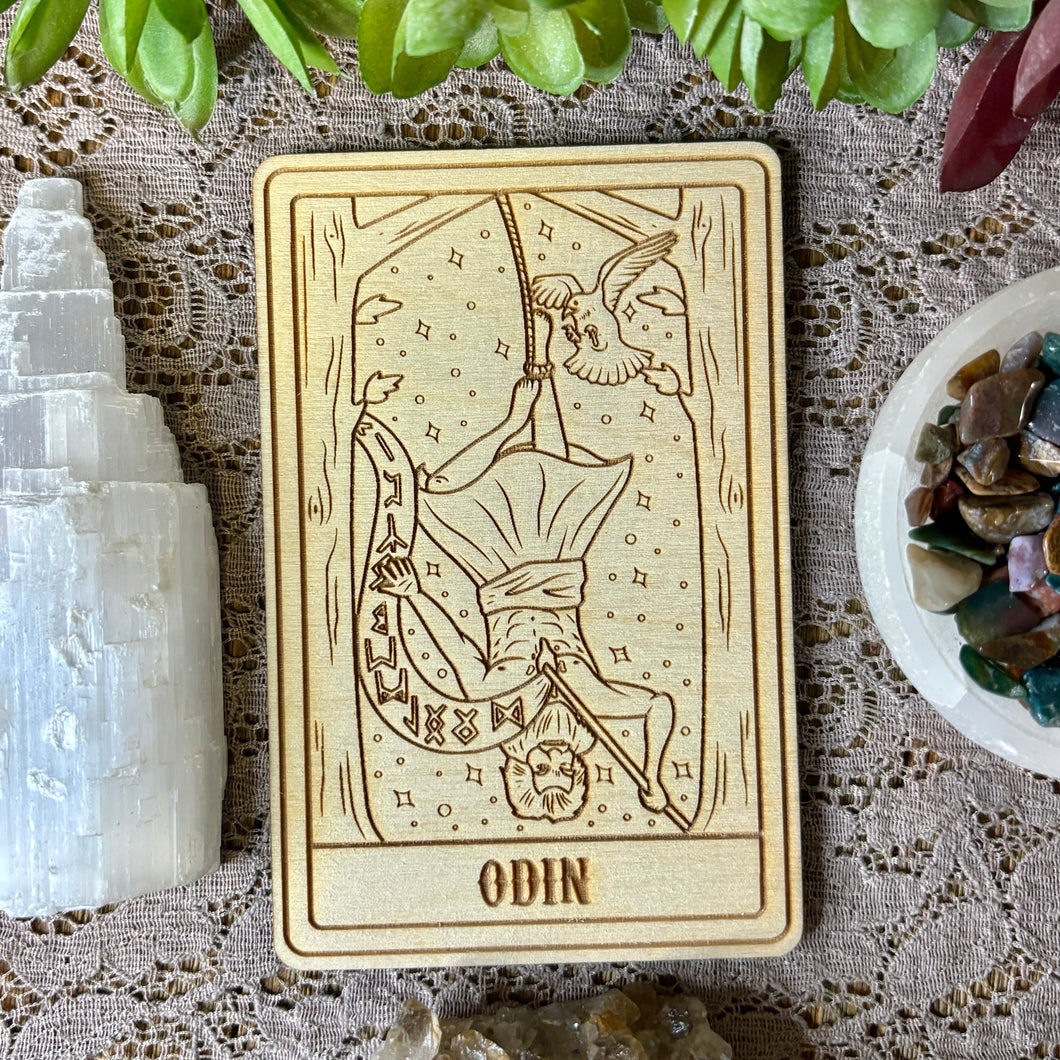 Odin Deity Card