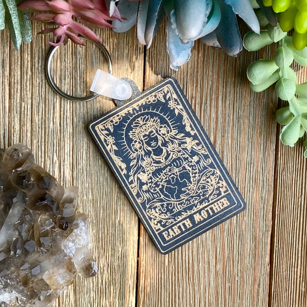 Earth Mother Deity Keychain