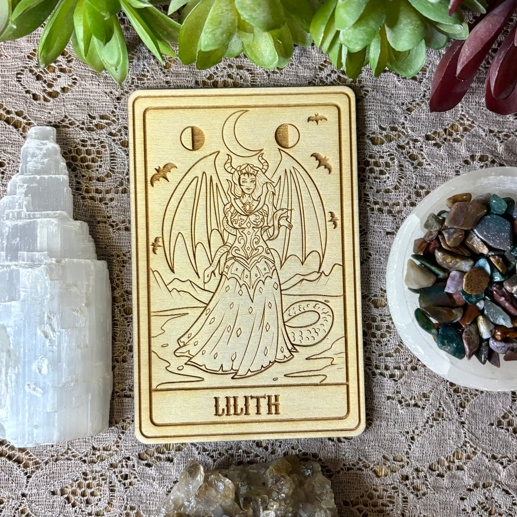 Lilith Deity Card