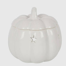 Load image into Gallery viewer, White Fall Pumpkin Oil Burner and Wax Warmer
