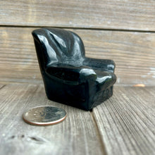 Load image into Gallery viewer, Black Obsidian Chair
