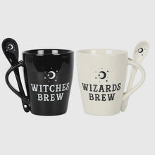 Load image into Gallery viewer, Witches Brew Wizards Brew Couple Cup Set

