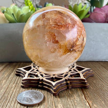 Load image into Gallery viewer, Golden Healer 73mm Sphere
