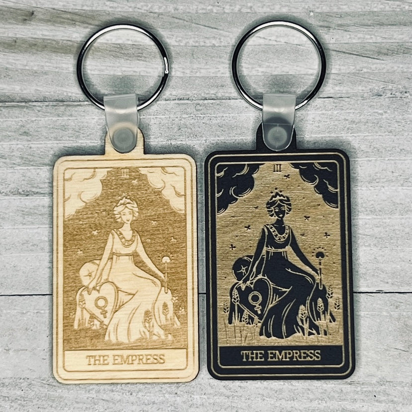 3 | The Empress Tarot Card Keychain | Major Arcana |