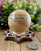 Load image into Gallery viewer, Moonstone Sphere 66mm
