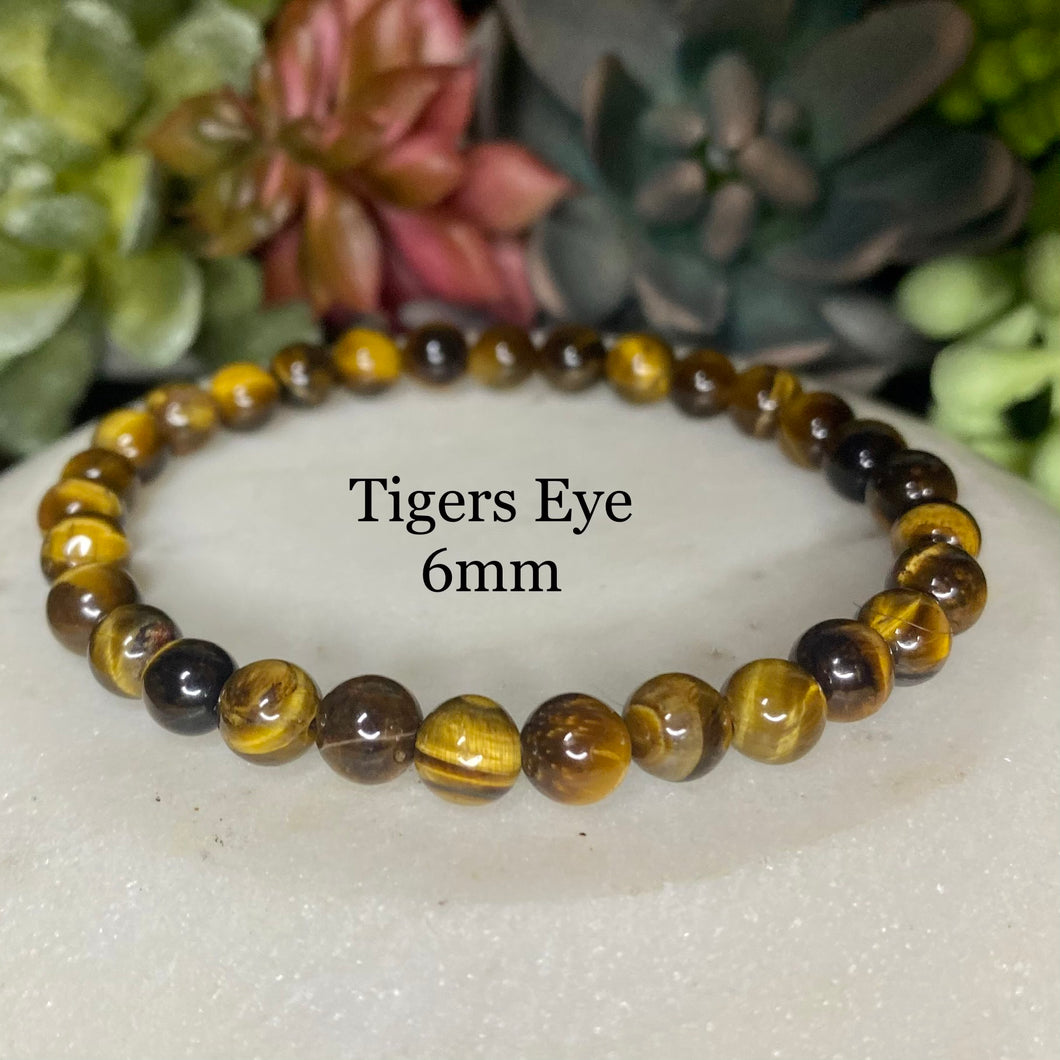 Tigers Eye Bracelet - 6mm