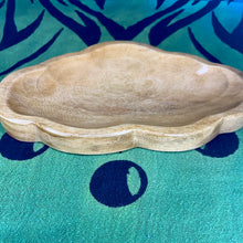 Load image into Gallery viewer, Wooden Hand Carved Cloud Dish Bowl
