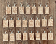 Load image into Gallery viewer, 12 | The Hanged Man Tarot Card Keychain | Major Arcana |
